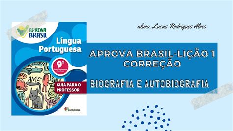 aprova brasil português 9 ano respostas